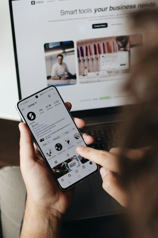 Stylaria Tech senior team managing enterprise social media accounts