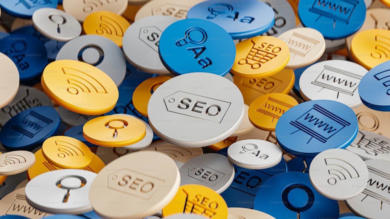 Local SEO map pack results on a smartphone screen