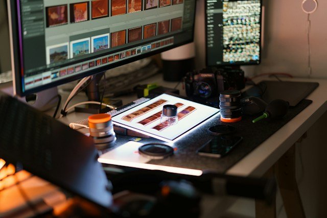 Video editing performance metrics dashboard